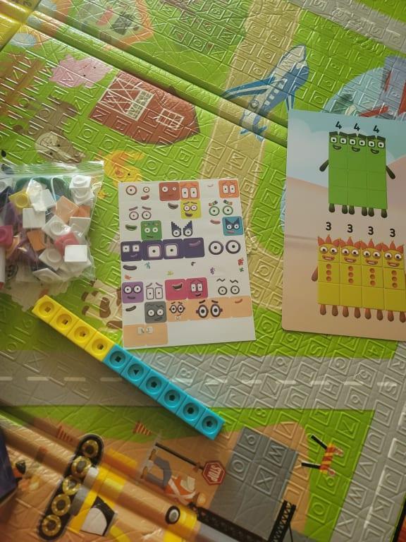 Hand2Mind Numberblocks Mathlink Cubes 11 to 20