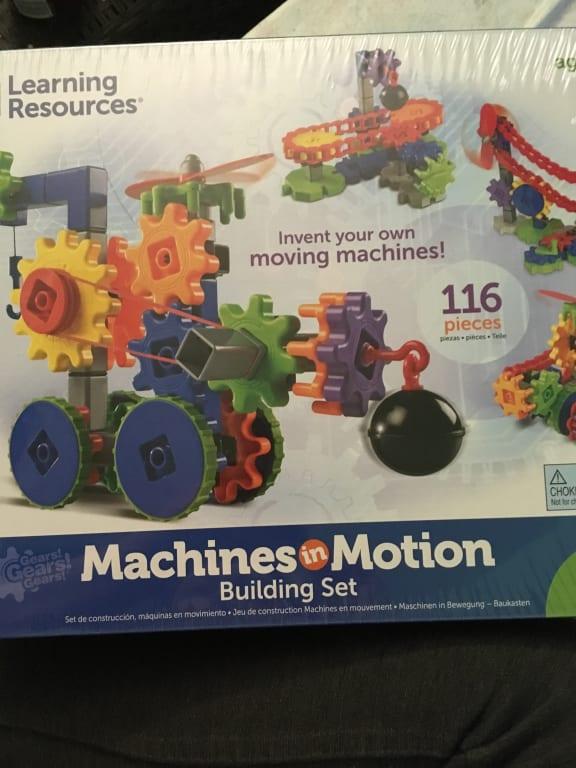 Learning Resources Gears Gears Gears Machines In Motion QVC