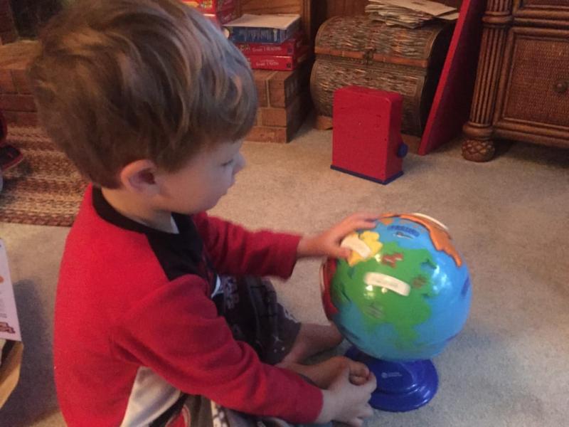 "Continents, continents! Do you know your continents?"