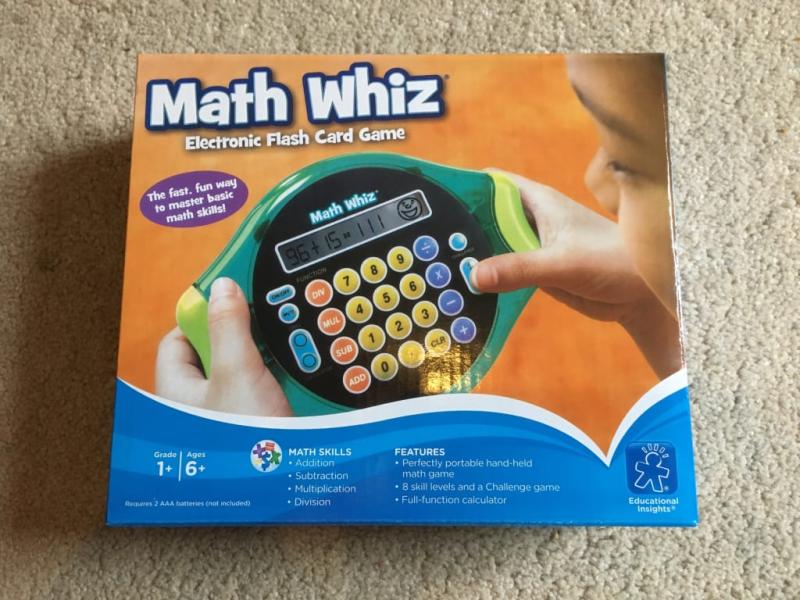 Educational Insights Math Whiz 90s RARE Game for sale online