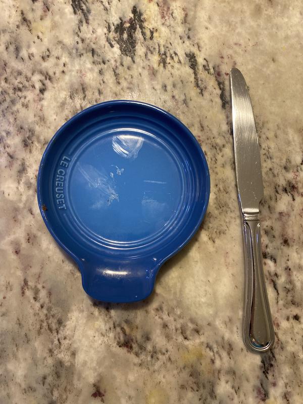 Butter knife for scale