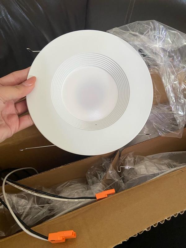SYLVANIA TruWave White Disklight Retrofit Kit in. W LED Canless