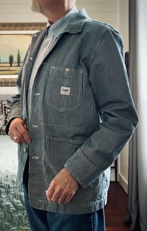 Men's Railroad Stripe Workwear Chore Coat | Men | Lee®