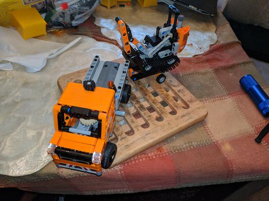 lego technic roadwork crew