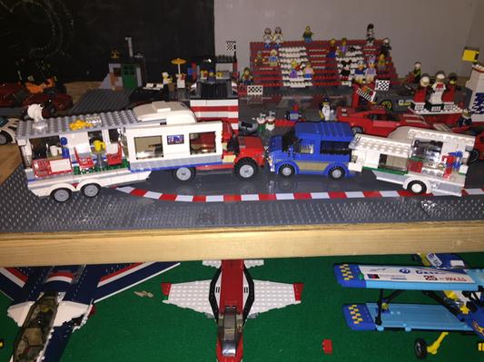 lego truck and camper