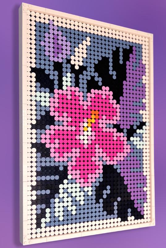 LEGO Art 14 Floral Art Wall Kit 31207 Set