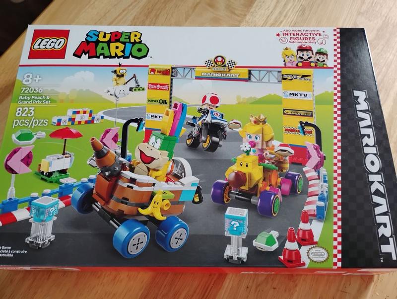 LEGO Super Mario - Mario Kart Baby Peach & Grand Prix 72036 - QVC.com