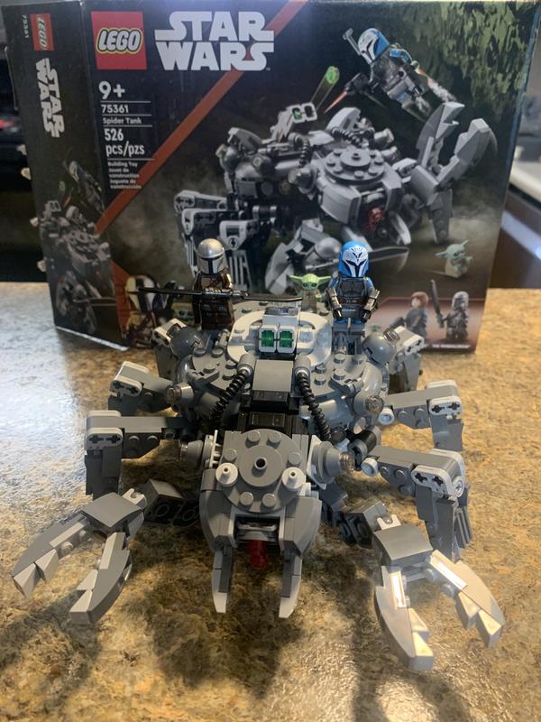 Lego Star Wars: The Mandalorian Spider Tank Building Toy Set 75361 : Target