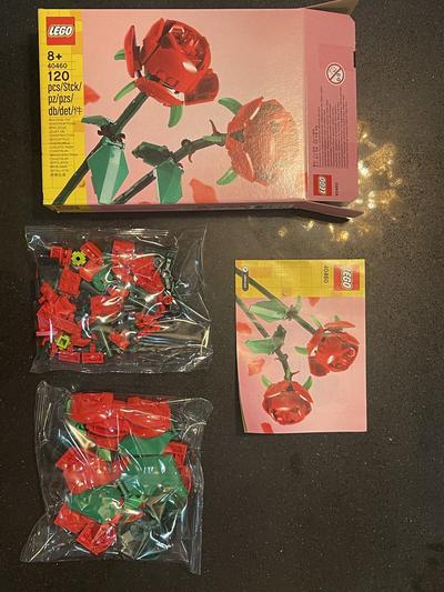 LEGO Roses Botanical Collection Building Set 40460 Meijer