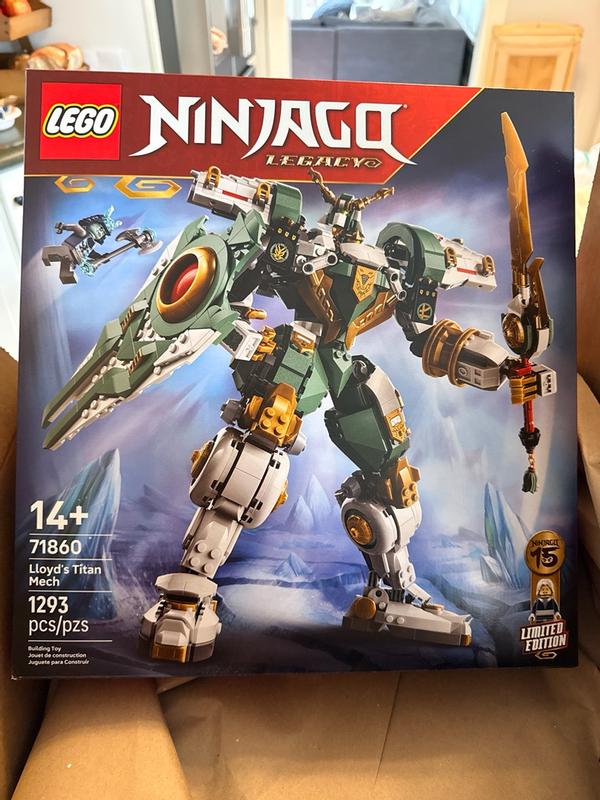 LEGO NINJAGO Lloyd's Titan Mech 71860 Building Kit (1293 Pieces)