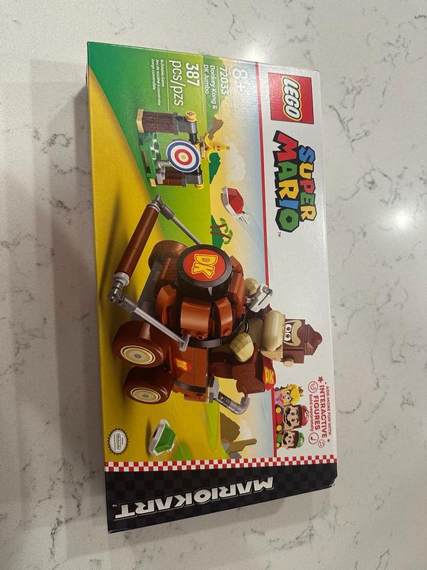 LEGO Super Mario Mario Kart Donkey Kong and DK Jumbo