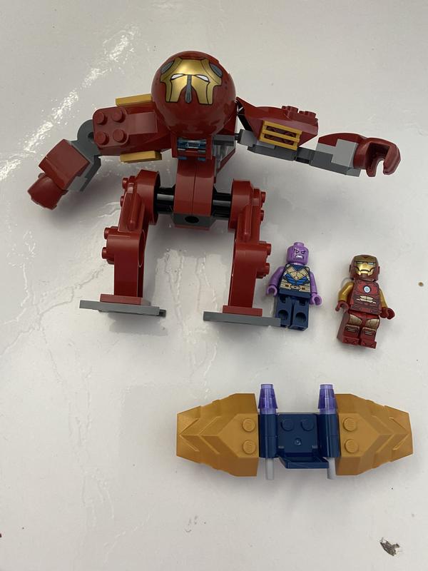 LEGO Marvel Iron Man Hulkbuster vs. Thanos 76263 Building Toy Set (66  Pieces)