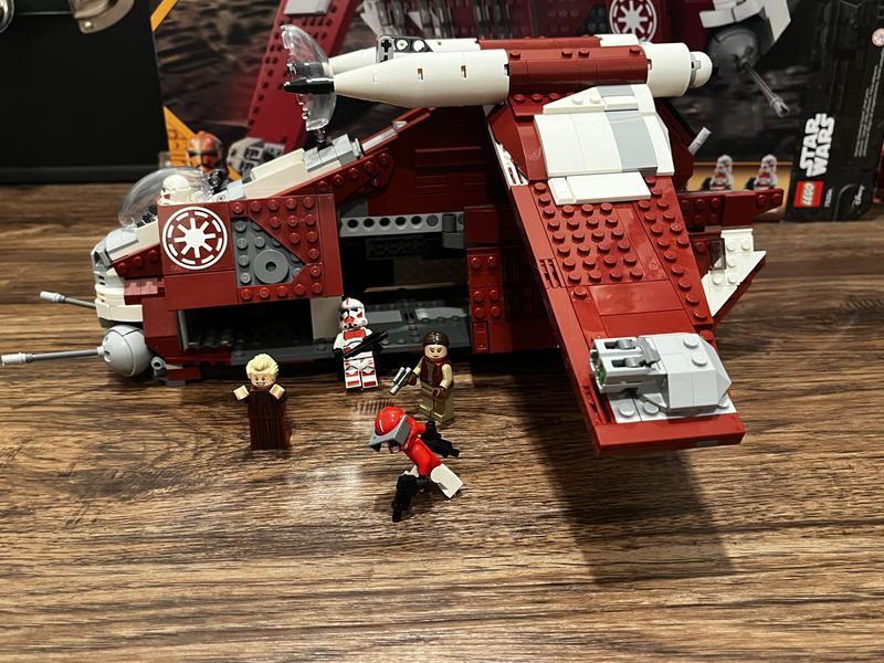LEGO Star Wars Coruscant Guard Gunship 75354 Building Toy Set 