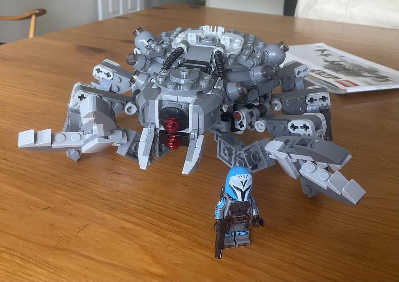 LEGO Star Wars: The Mandalorian Spider Tank Building Toy Set 75361 