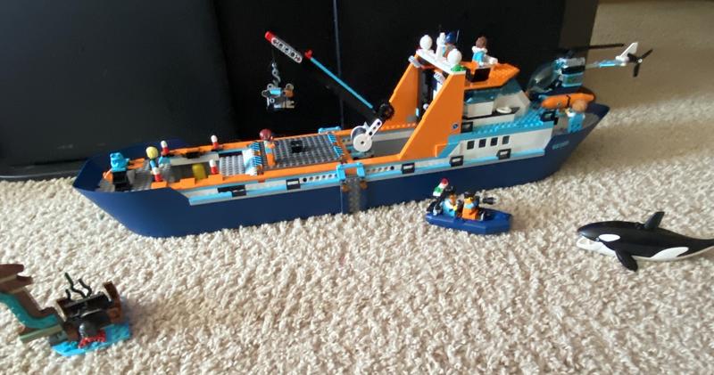 The Great Fishing Boat  Lego boat, Lego ship, Lego city sets