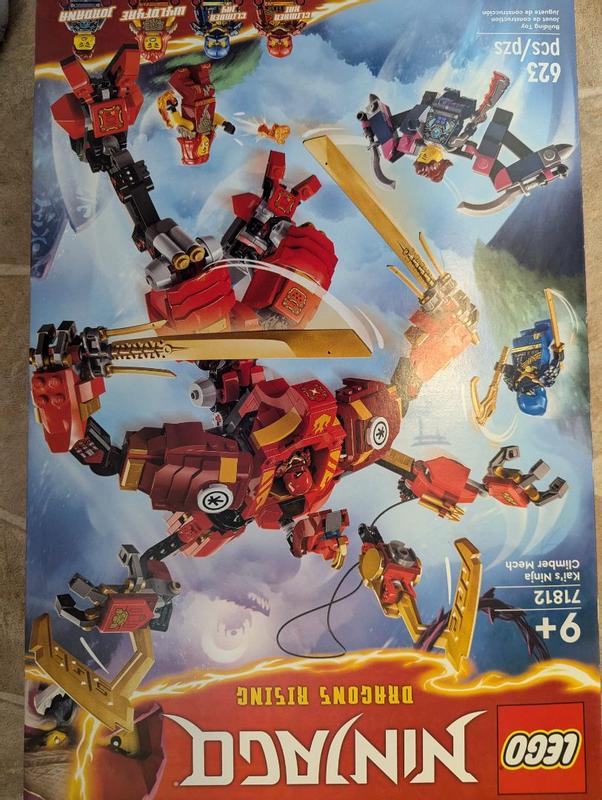 LEGO NINJAGO Kai's Ninja Climber Mech AdventureToy Playset 71