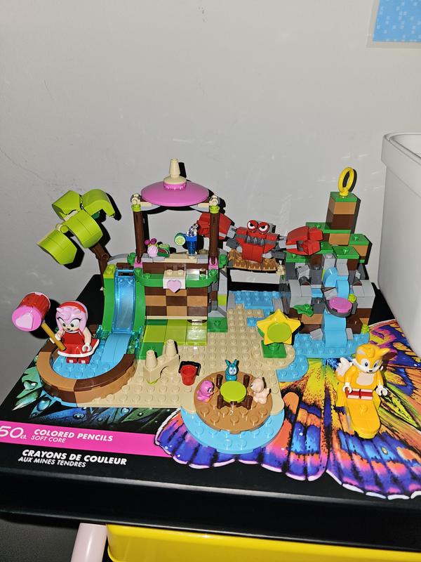 LEGO Sonic The Hedgehog Amy's Animal Rescue Island 76992 Building Toy Set,  Sonic Adventure Toy with 6 Characters and Accessories for Creative Role