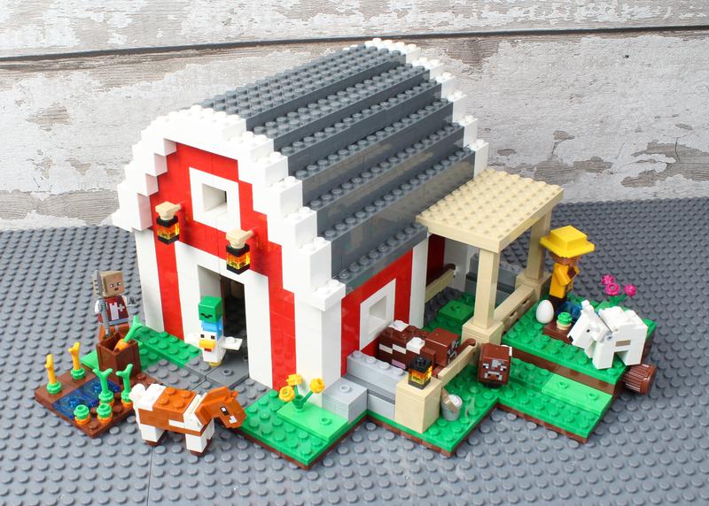 LEGO Minecraft The Red Barn 21187 Building Kit (799 Pieces) | Toys