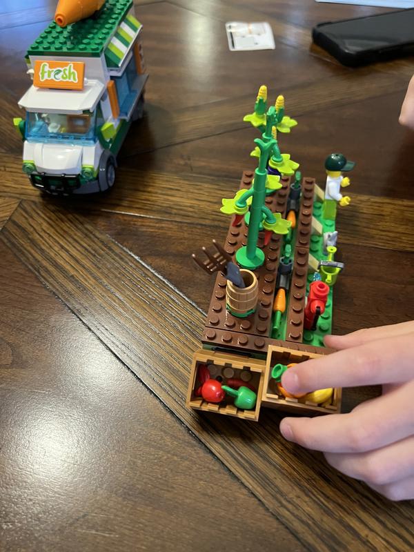 Bins of produce can be moved