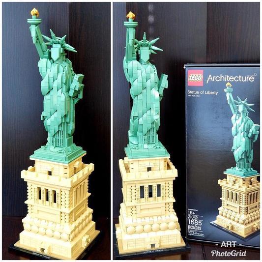 Lego statue outlet of liberty review