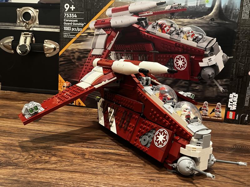 LEGO Star Wars Coruscant Guard Gunship 75354 Building Toy Set