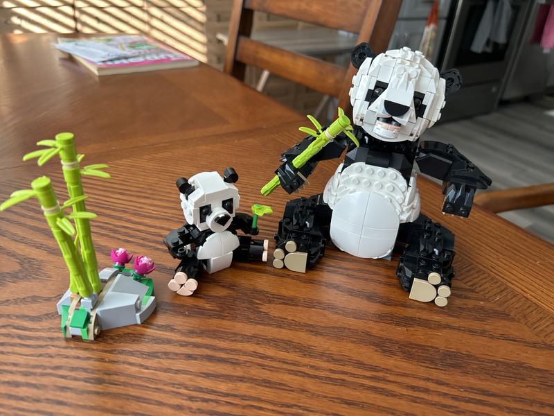 LEGO® Creator 3 in 1 Wild Animals Panda Family Building Toy 31165