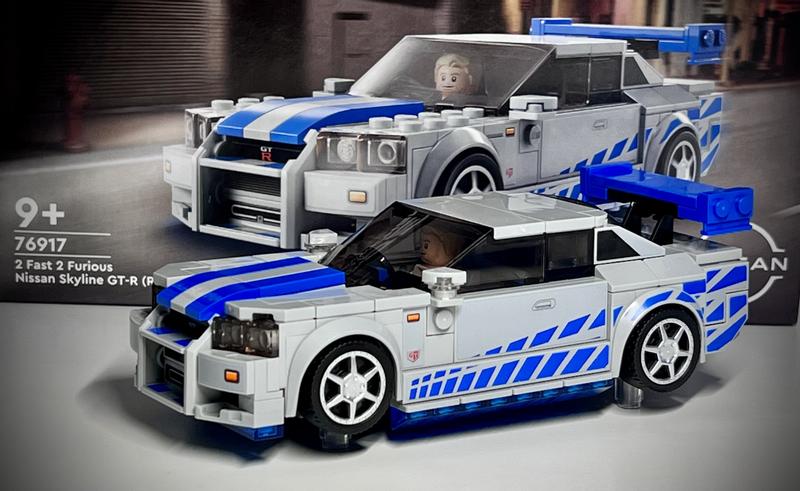 LEGO® Speed Champions 2 Fast 2 Furious Nissan Skyline GT-R (R34) 76917