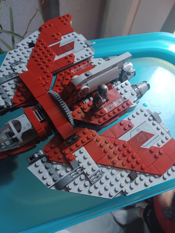 LEGO Star Wars Ahsoka Tano's T-6 Jedi Shuttle 75362 Building Toy Set (599  Pieces)