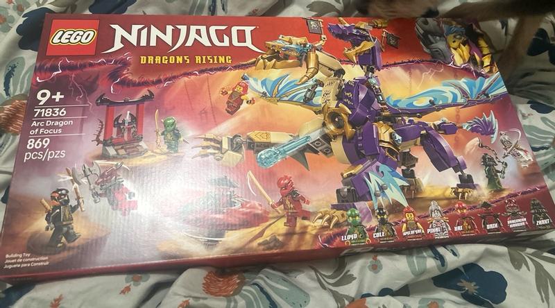 LEGO NINJAGO Arc Dragon of Focus Ninja Toy Set71836 - QVC.com