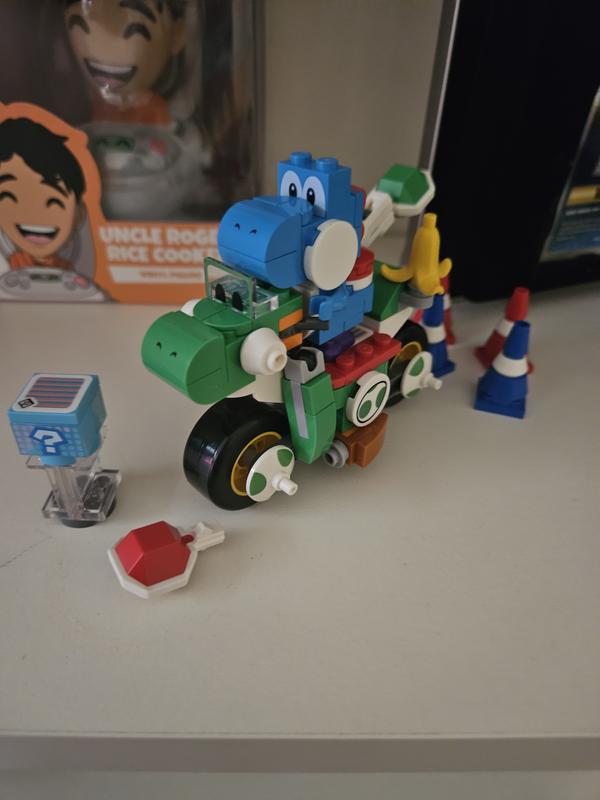 LEGO Super Mario: Mario Kart Yoshi Bike - Building Toy Set