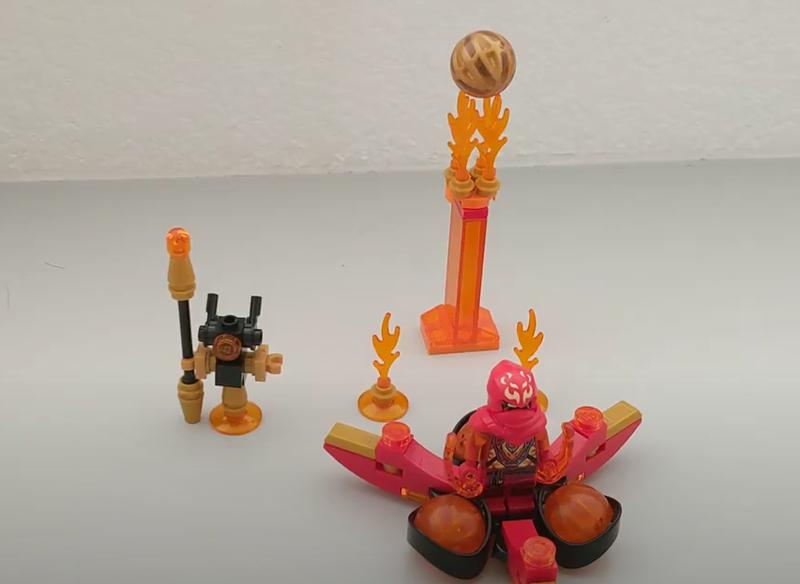 LEGO NINJAGO Kai's Dragon Power Spinjitzu Flip 71777