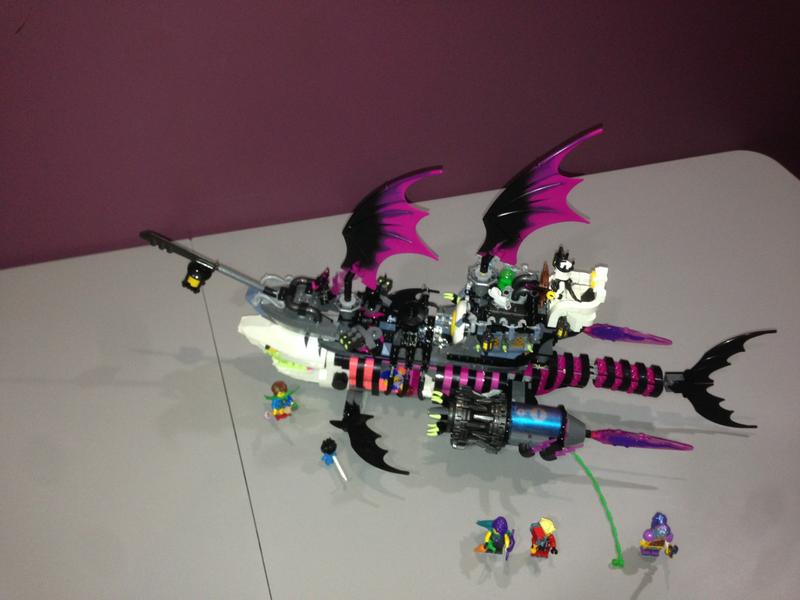 LEGO DREAMZzz Nightmare Shark Ship 71469 Building Toy Set (1,389