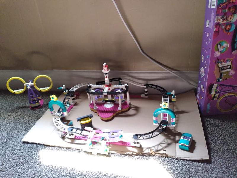 Half way thru construction of set