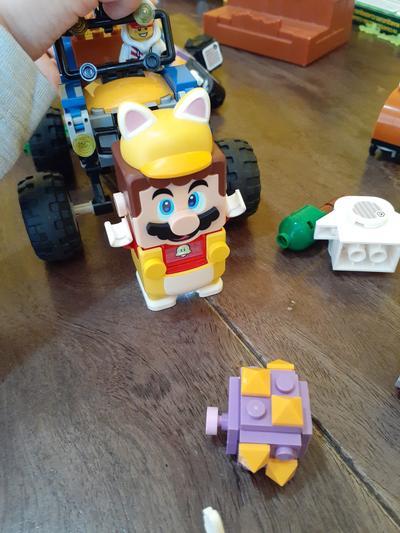 Mario lego cat online power up