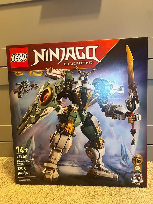 AN LEGO Ninjago 71860 Lloyd's Titan Mech review | Brickset