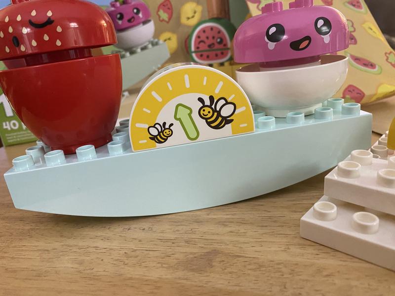 You can create fruit & veggies with cute faces with this set.