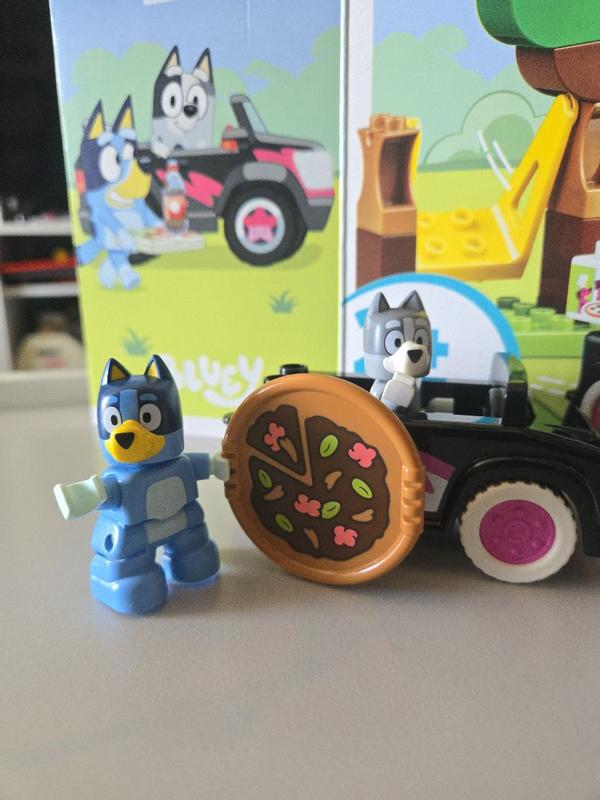 Customer photo for "Speedy Pizza Delivery with Bluey & Muffin"