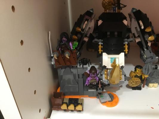 the result of finishing the set