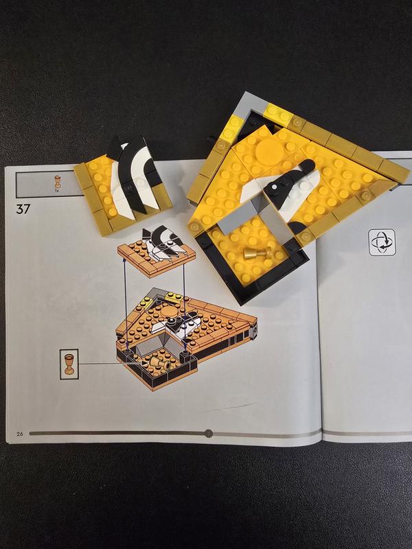 Customer photo for "Fun, easy to build set to display in my new home!"