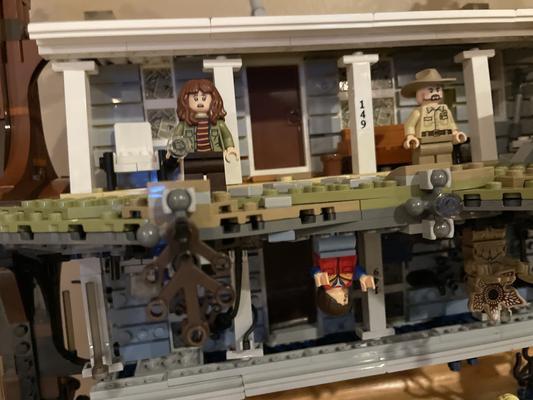 Stranger things lego online set walmart