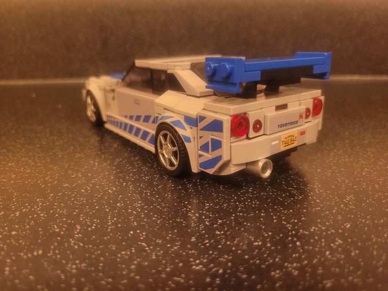 LEGO Speed Champions 2 Fast 2 Furious Nissan Skyline GT-R (R34) 76917  6426027 - Best Buy