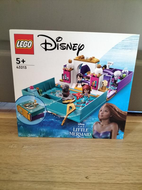 LEGO Disney The Little Mermaid Story Book 43213 Fun Birthday Gift for  Girls, Includes 134 Pieces, Ages 5+ 