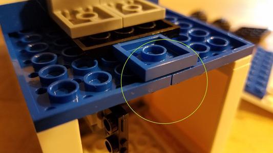 Rear base with wheels removed