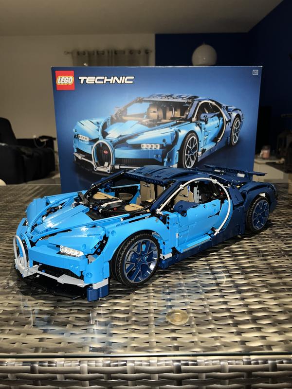 Bugatti Chiron, l'incroyable version LEGO de 3599 pièces