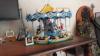 My son and I worked on this carousel together. Lots of interesting pieces that make it work. It goes around and the Animal go up and down. We added.a motor to it.
