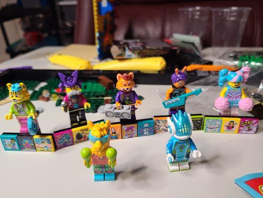 Alien DJ, Llama, and other various Bandmates