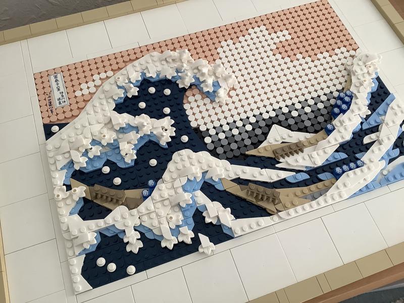 nomanomav(。・ω・。)ィェィ♪様 LEGO Art Hokusai The Great Wave 31208 by LEGO Systems Inc