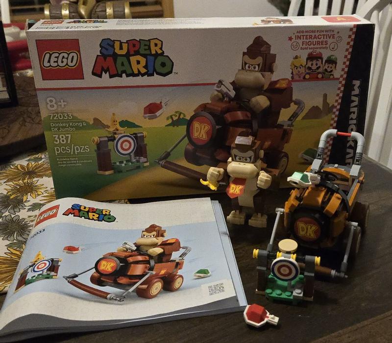 さるまる LEGO Super Mario Mario Kart Donkey Kong and DK Jumbo
