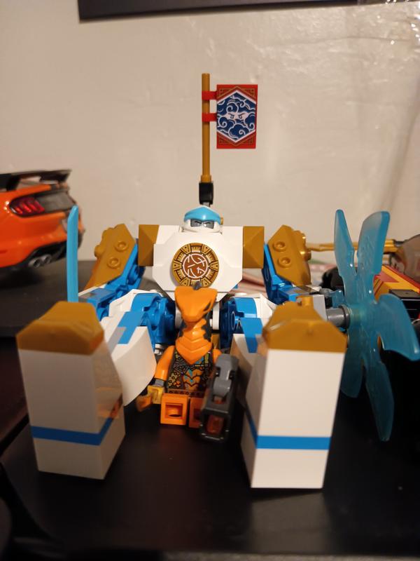LEGO NINJAGO Zane's Power Up Mech EVO 71761 Building Kit (95 