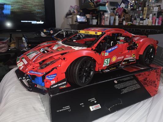 LEGO TECHNIC: Ferrari 488 GTE “AF Corse #51” (42125) Building Kit  673419340090